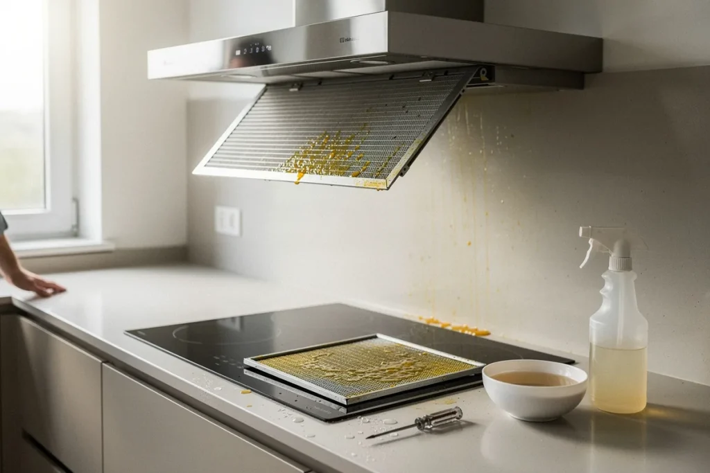 Dlaczego okap kuchenny nie usuwa zapachów i jak to naprawić