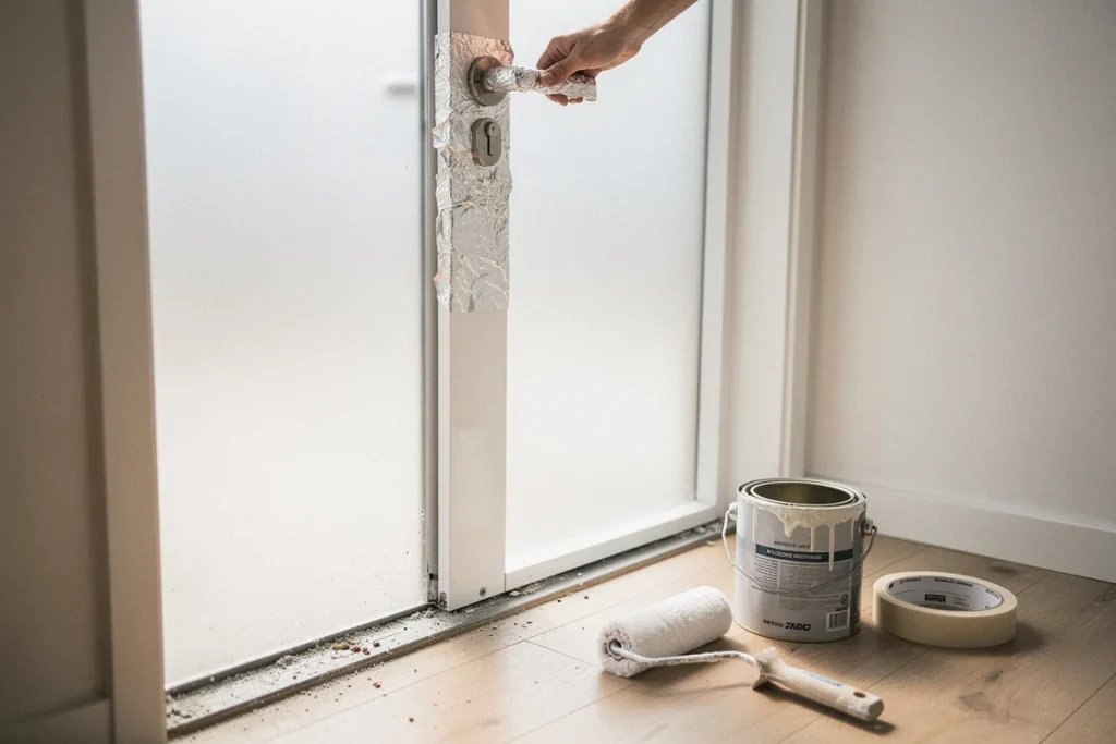 Dlaczego warto owinąć klamki folią aluminiową