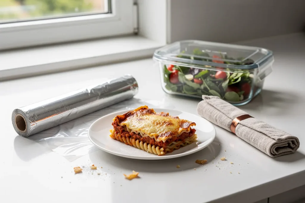 Folia spożywcza czy folia aluminiowa: czego eksperci odradzają do przechowywania resztek