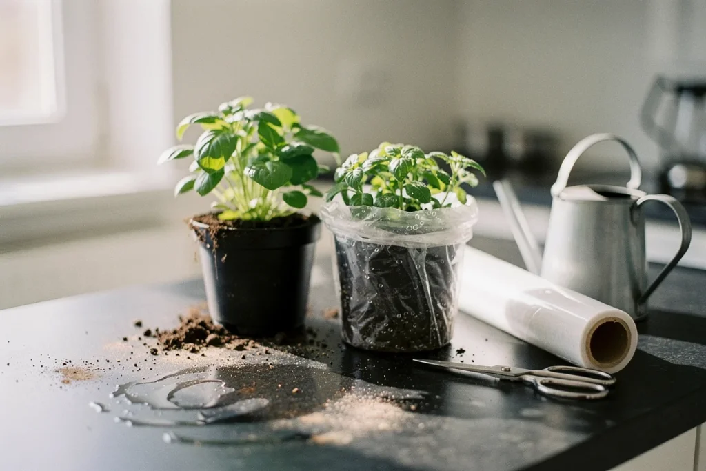 Folia spożywcza w doniczkach: dlaczego warto jej używać i do czego służy