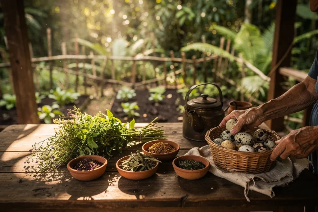 Historia dwóch sióstr (72 i 73 lata), które żyją same w zrównoważonym leśnym gospodarstwie z roślinami leczniczymi