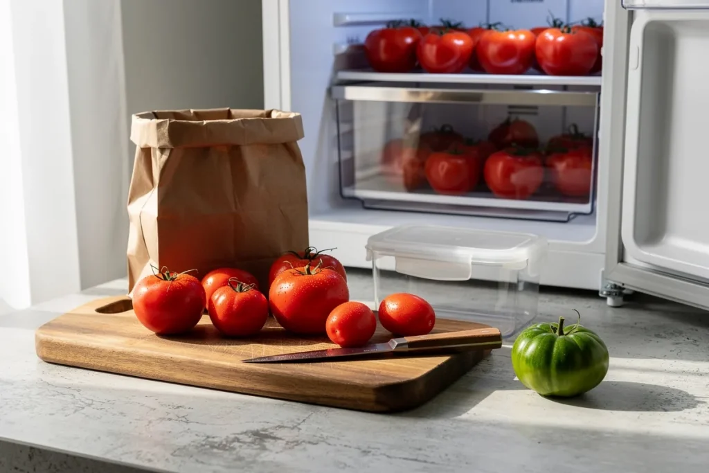 Ile dni pomidory mogą leżeć w lodówce, żeby zostały jędrne i świeże