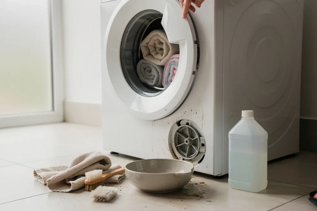Jak wyczyścić filtr pralki, żeby działała lepiej