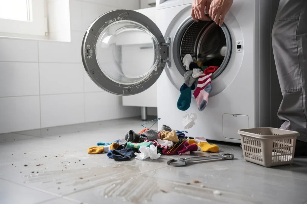 Moja pralka „połykała” skarpetki: wreszcie wiem, dokąd trafiają
