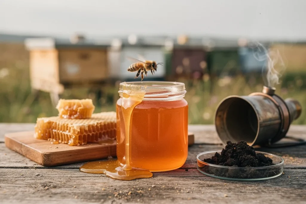 Naukowcy ostrzegają: PFOS gromadzi się w miodzie pszczół i może zagrażać ich przetrwaniu
