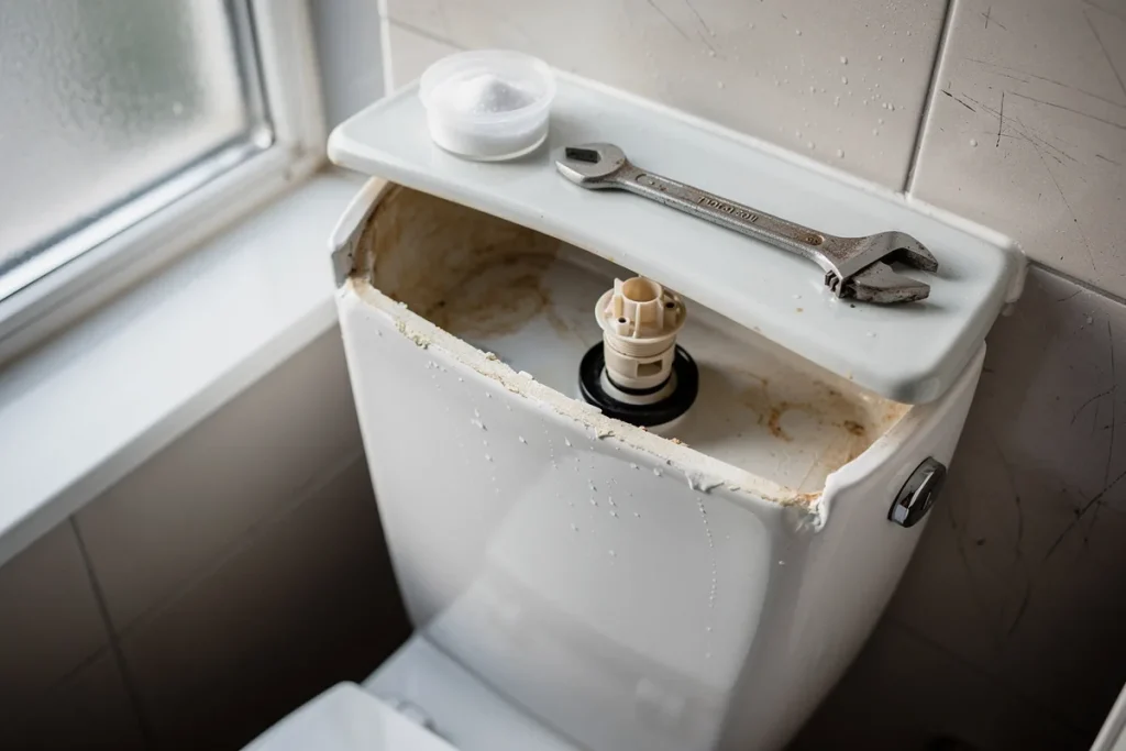 Traciła 150 litrów wody dziennie, nie wiedząc o tym: winny był ten mały element ukryty w spłuczce