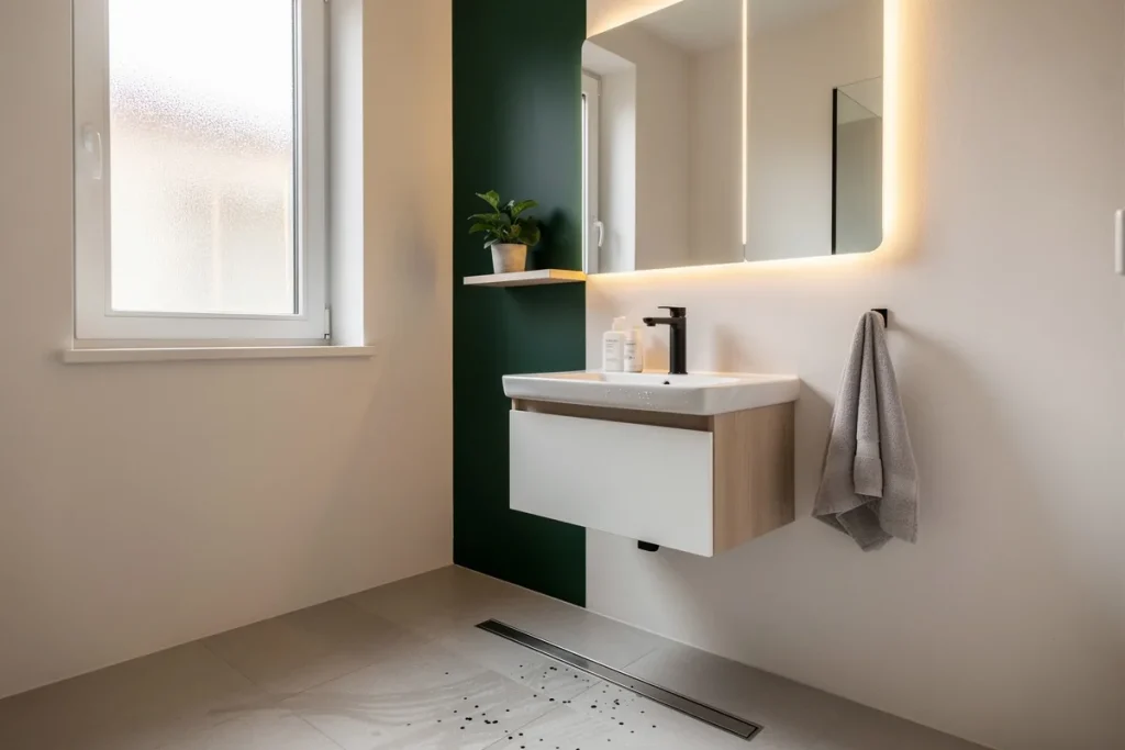 Małe łazienki: osiem oryginalnych pomysłów na metamorfozę bez kucia i remontu